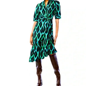 Scoop NYC women’s cat eye asymmetrical dress size M 8/10